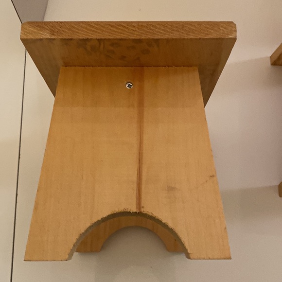 Wooden bench step stool - Picture 8 of 12